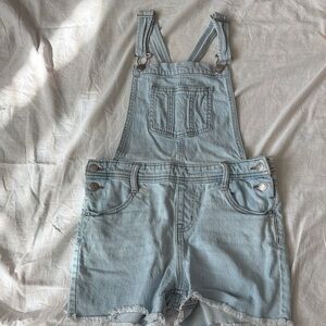 Cat & Jack Light Blue Denim Overalls